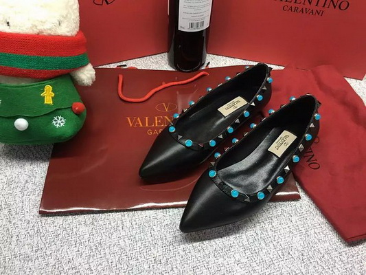 Valentino Shallow mouth flat shoes Women--095
